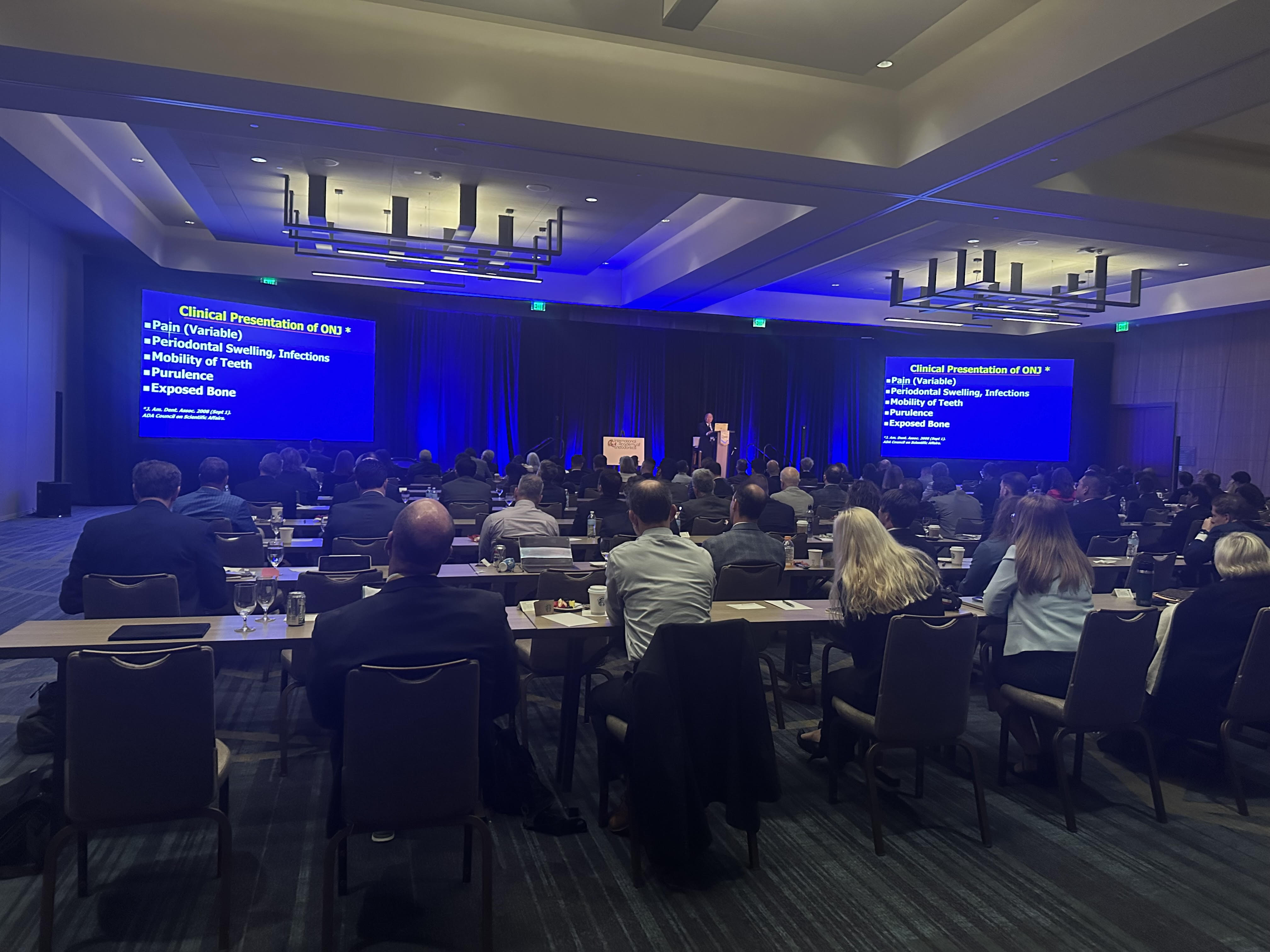 A scientific session at the IAE Annual Meeting